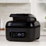 George Foreman Beyond Grill™ 7-in-1 Electric Indoor Grill with Air Fry Technology, MCAFD800D, Black, Large - Image 3