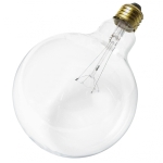 Satco 60W G40 Globe - Medium Base - Clear - 120V - Image 2