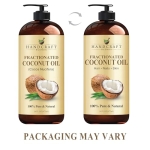 Handcraft Blends Fractionated Coconut Oil - 16 Fl Oz - 100% Pure and Natural - Premium Grade Oil for Skin and Hair - Carrier Oil - Hair and Body Oil - Massage Oil - Hair Tonic - Image 5