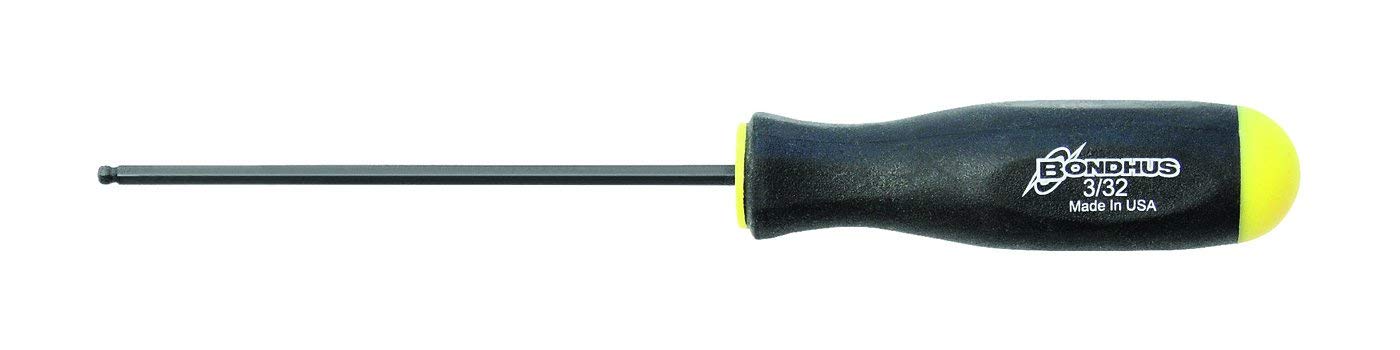 Bondhus 10605 Ball-End Hex Driver Inch, Size - 3/32