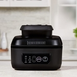 George Foreman Beyond Grill™ 7-in-1 Electric Indoor Grill with Air Fry Technology, MCAFD800D, Black, Large - Image 2