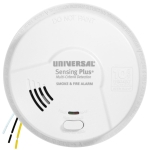USI AMI1061SB Sensing Plus Multi Criteria Hardwired Smoke & Fire Alarm with 10 Year Battery Backup - Image 2