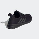 adidas Women's Cloudfoam Pure 2.0 Running Shoes, Black/Black/Core White, 6