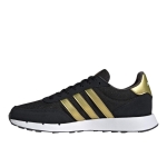 adidas Womens Run 60S 2.0 Lace Up Sneakers Shoes Casual - Black - Size 8.5 M - Image 4
