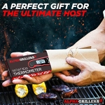 Alpha Grillers Instant Read Meat Thermometer for Grill and Cooking. Best Waterproof Ultra Fast Thermometer with Backlight & Calibration. Digital Food Probe for Kitchen, Outdoor Grilling and BBQ! - Image 2