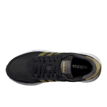 adidas Womens Run 60S 2.0 Lace Up Sneakers Shoes Casual - Black - Size 7 M - Image 5