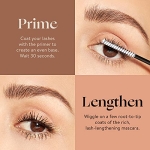 Honest Beauty 2-in-1 Extreme Length Clean Mascara + Lash Primer | Lengthening + Volumizing | EWG Verified, Vegan + Cruelty Free | Black, .27 fl oz - Image 9
