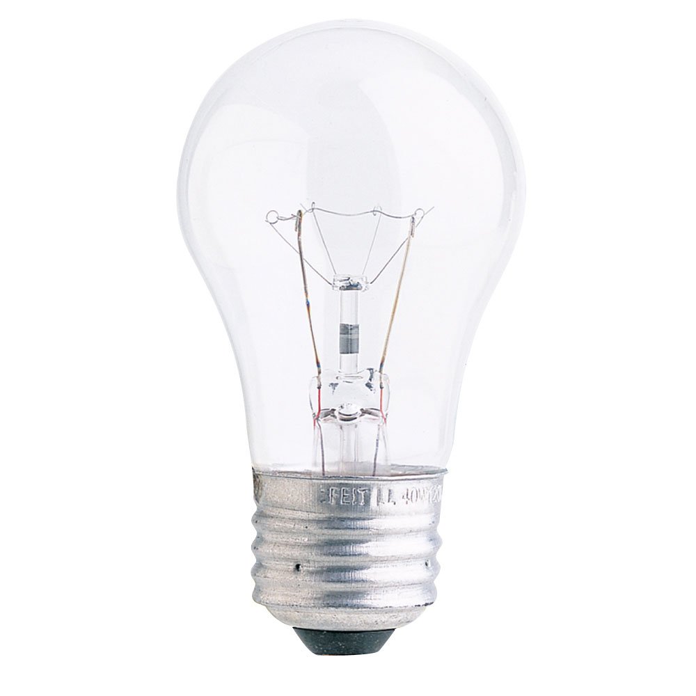 Feit Electric 25A15/CL-130 25-Watt Incandescent A15 Bulb