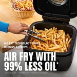 George Foreman Beyond Grill™ 7-in-1 Electric Indoor Grill with Air Fry Technology, MCAFD800D, Black, Large - Image 7