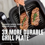 George Foreman Beyond Grill™ 7-in-1 Electric Indoor Grill with Air Fry Technology, MCAFD800D, Black, Large - Image 6