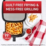 T-fal Air Fryer & Grill Combo Digital, 2-in-1, 4.4 Qrt, black - Image 8