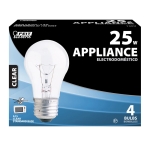 Feit Electric 25A15/CL-130 25-Watt Incandescent A15 Bulb - Image 3