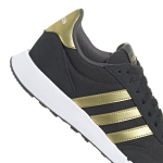 adidas Womens Run 60S 2.0 Lace Up Sneakers Shoes Casual - Black - Size 7 M
