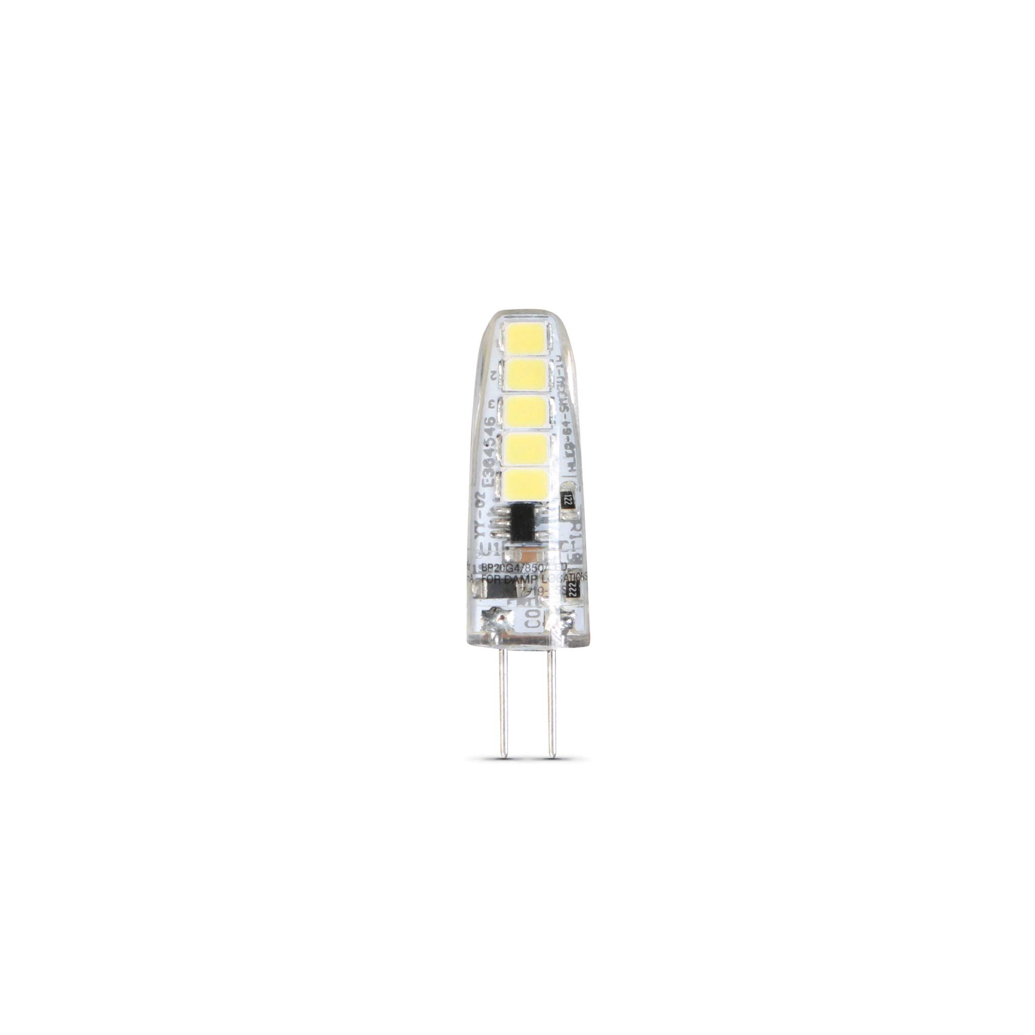 Feit Electric Bp20g4/830/led G4 Led Bulb, 2 Watts, 12 Volts