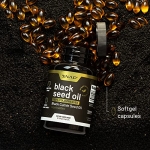 Black Seed Oil Capsules 100% Cold Pressed - Immune Support, Detox Aid, Inflammation Relief, Skin, Hair & Joint Health - Organic Black Cumin Seed, High Potency Nigella Sativa (90 Softgel Capsules) - Image 6