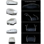 Tecoom Hard Shell Zipper Design Waterproof UV-Proof Windproof Car Cover for All Weather Indoor Outdoor Fit 206-215 Inches Full-Size SUV/Van - Image 7