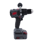 Ingersoll Rand D5241-K22 1/2" 20V Cordless Hammer Drill 2 Battery Kit, 1100 in-lb Torque, Keyless Chuck, Pistol Grip - Image 4