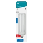 Feit Electric CFL Quad Tube Light Bulb, 300W Equivalent, E26 Base with Mogul Base Adapter, 65-Watt CFL Light Bulb for Residential & Commercial Use, 6500K Daylight, 10,000-Hour Lifespan, PLF65/65/G2 - Image 2
