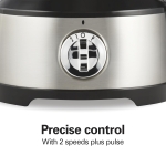 Hamilton Beach Food Processor & Vegetable Chopper for Slicing, Shredding, Mincing, and Puree, 10 Cups + Easy Clean Bowl Scraper, Black and Stainless Steel (70730) - Image 5