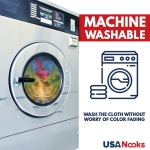 USANOOKS Microfiber Cleaning Cloth Grey - 12 Packs 12.5"x12.5" - High Performance - 1200 Washes, Ultra Absorbent Towels Weave Grime & Liquid for Streak-Free Mirror Shine - Car Washing Cloth - Image 2