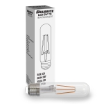 Bulbrite 776206 LED Filament T9 Light Bulb, 5.1W 2700k Warm White, Dimmable, E26 Base, Vintage Charm for Decorative Fixtures