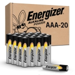 Energizer Alkaline Power AAA Batteries, 20 Count, Long-Lasting Triple A Batteries, Suitable for Everyday Electronics and Emergency Gear - Image 2