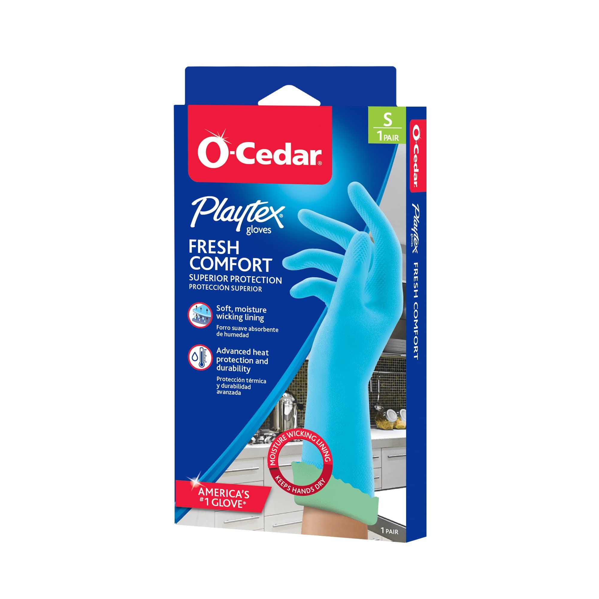 PLAYTEX Fresh Comfort Small Gloves, 1 CT