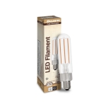 Bulbrite LED T6 Filament Light Bulb, E12 Candelabra Base, 2700k Color Temp Warm Light, 450 Lumens Uses Only 4.5 Watts - (4 Pack) - Image 3