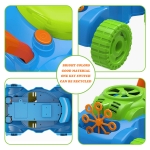 Lydaz Bubble Lawn Mower for Toddlers 1-3, Kids Bubble Blower Maker Machine, Outdoor Outside Summer Push Backyard Gardening Toys, Birthday Gifts Toys for Preschool Baby Boys Girls Age 1 2 3+ Year Old - Image 4