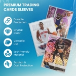 500 Premium Penny Sleeves – Ultra-Clear 2mil Trading Card Protectors for Standard Size Cards – Fits Baseball, Football, Basketball, and TCG – Bulk Pack (100/500/1000 Count) - Image 5
