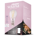 Bulbrite Solana A19 Wi-Fi Connected Edison Filament LED Smart Light Bulb, Single-A19, Clear - Image 3