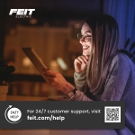Feit Electric CFL Quad Tube Light Bulb, 300W Equivalent, E26 Base with Mogul Base Adapter, 65-Watt CFL Light Bulb for Residential & Commercial Use, 6500K Daylight, 10,000-Hour Lifespan, PLF65/65/G2 - Image 4