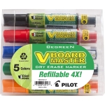 Pilot V Board Master Permanent Marker, Medium Chisel Point, Assorted, 15-Pack Pouch (43917) (3) - Image 3